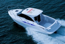 hybrydowa łódź PONAM-28V © Toyota